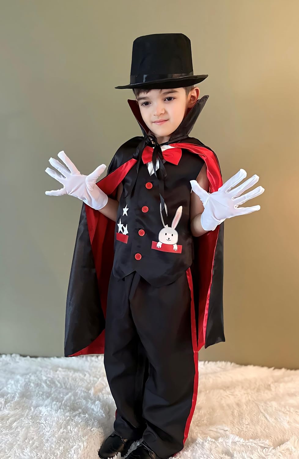 ReliBeauty Costume da Mago per Bambini - immagine 7