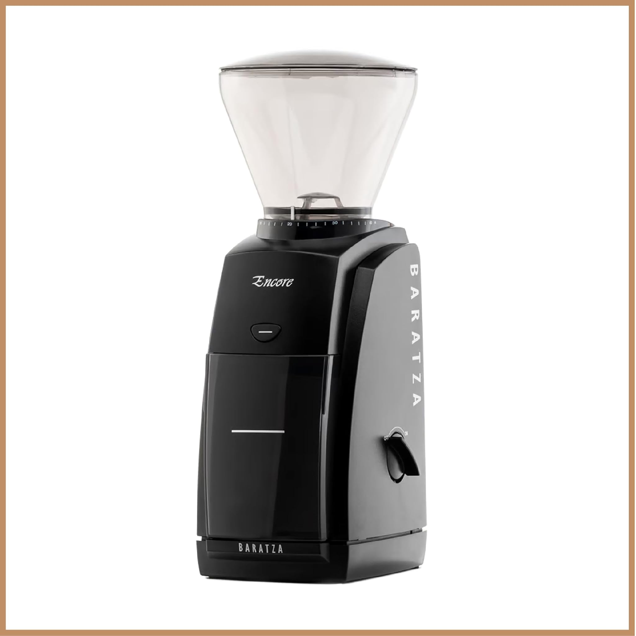 Baratza - Macinacaffè Encore 230V - Macinacaffè elettrico in grani, Nero