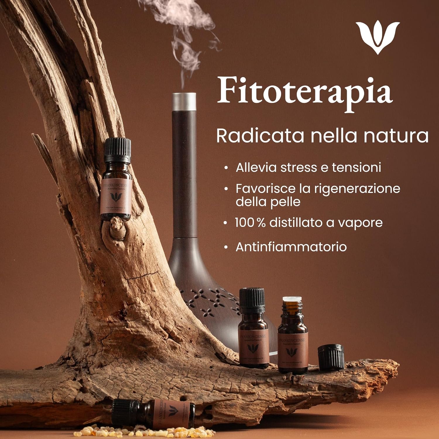 Olio Essenziale Incenso Puro 100% (10ml) - immagine 4