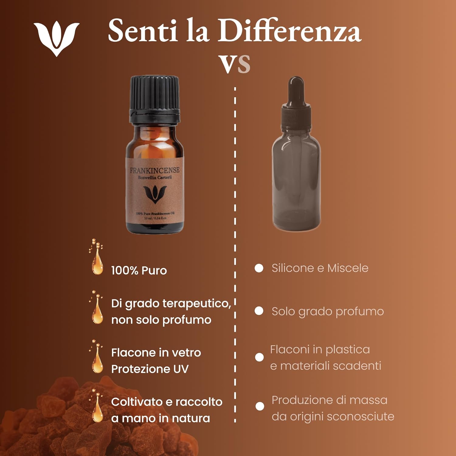 Olio Essenziale Incenso Puro 100% (10ml) - immagine 6