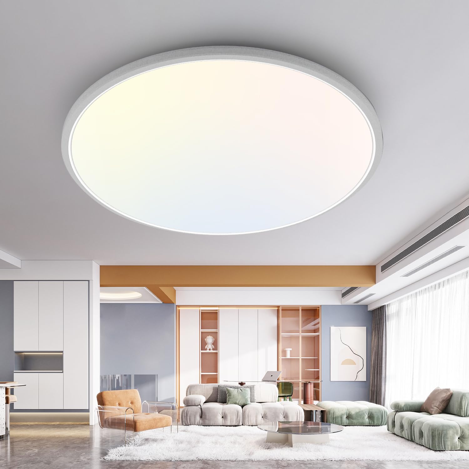 Slochi Plafoniera LED Soffitto Rotonda Ø40CM IP44