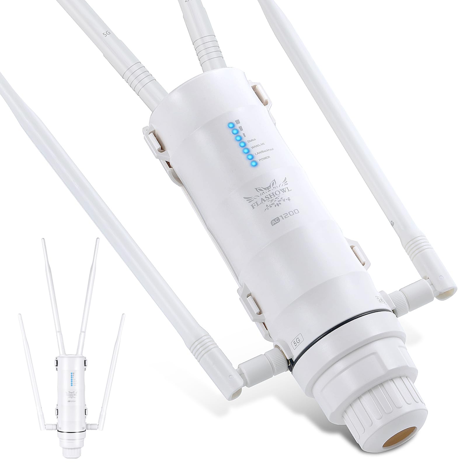 Flashowl Antenna WLAN Esterni AC1200 Dual Band