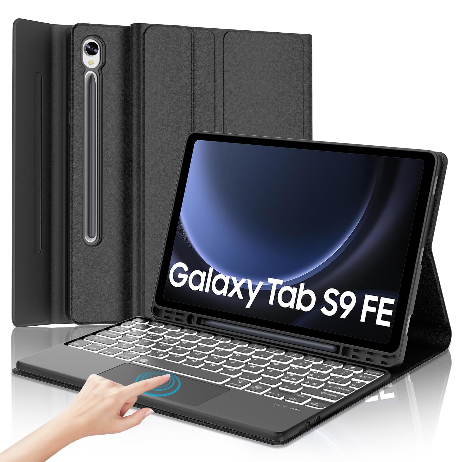 Iveoppe Tastiera per Samsung Galaxy Tab S9 FE 10.9"