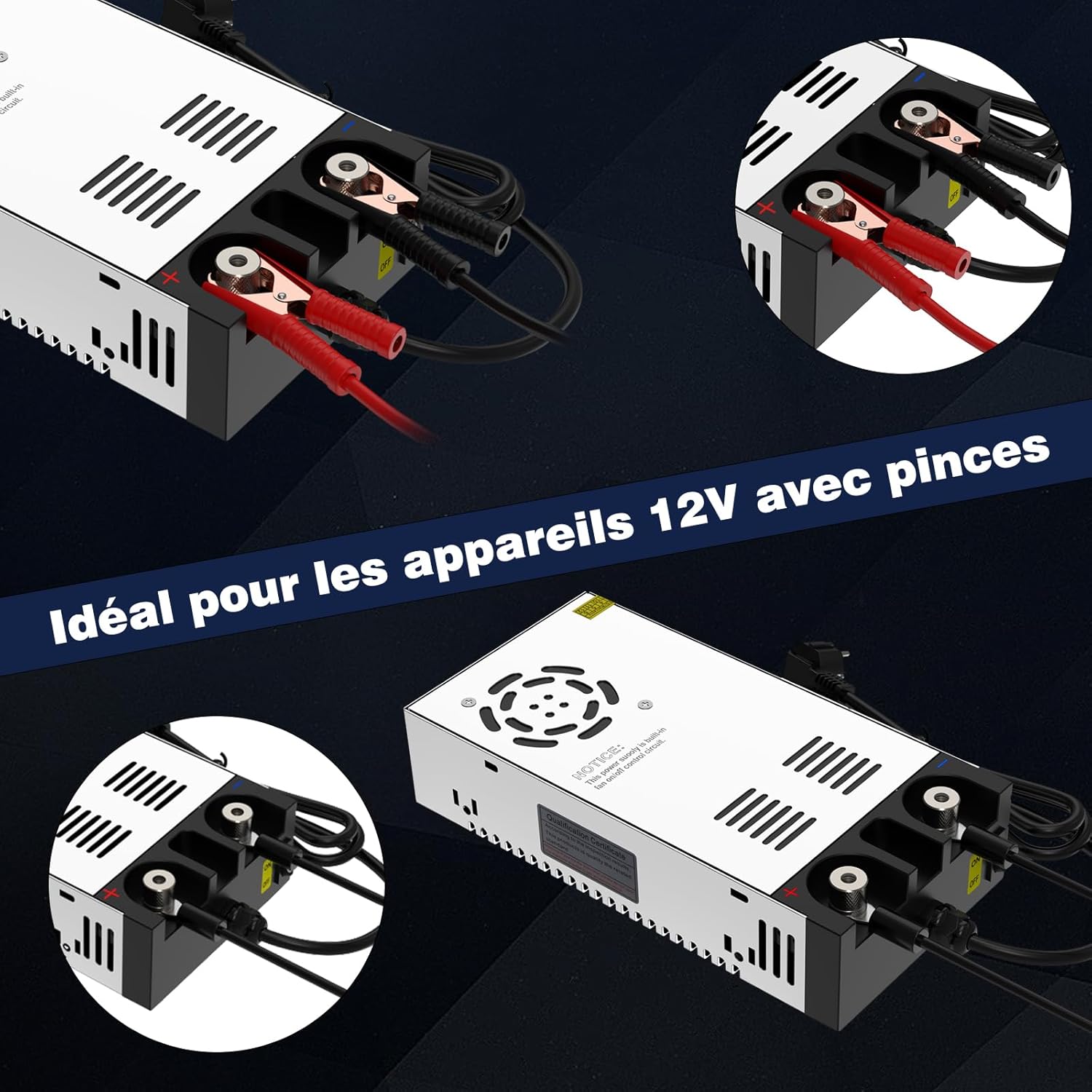 Imaycc Alimentatore Switching 12V 50A 600W - immagine 4