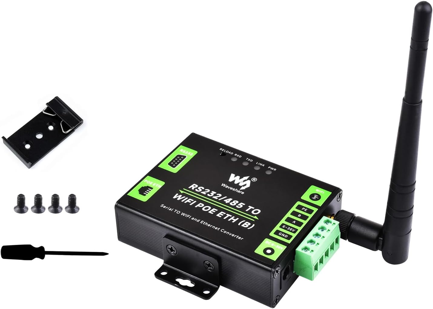 Server Seriale RS232/485 a WiFi Ethernet Convertitore - immagine 1