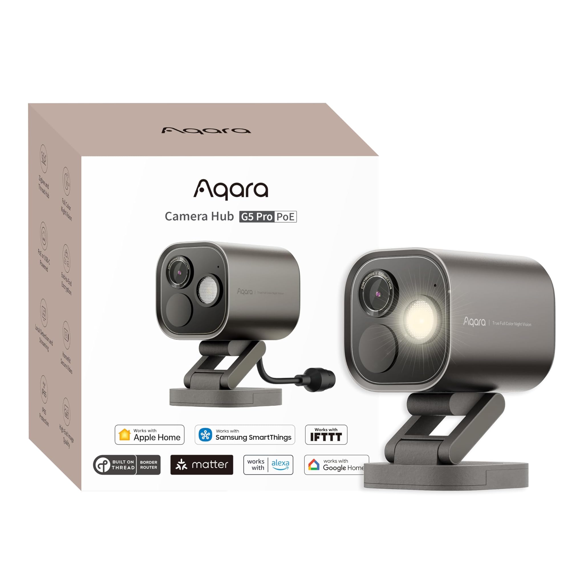 Aqara 4MP Esterna Camera Hub G5 Pro PoE