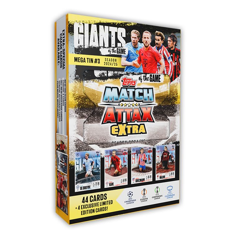 Topps Match Attax Extra 2025 - Mega Tin #3 Giants of the Game