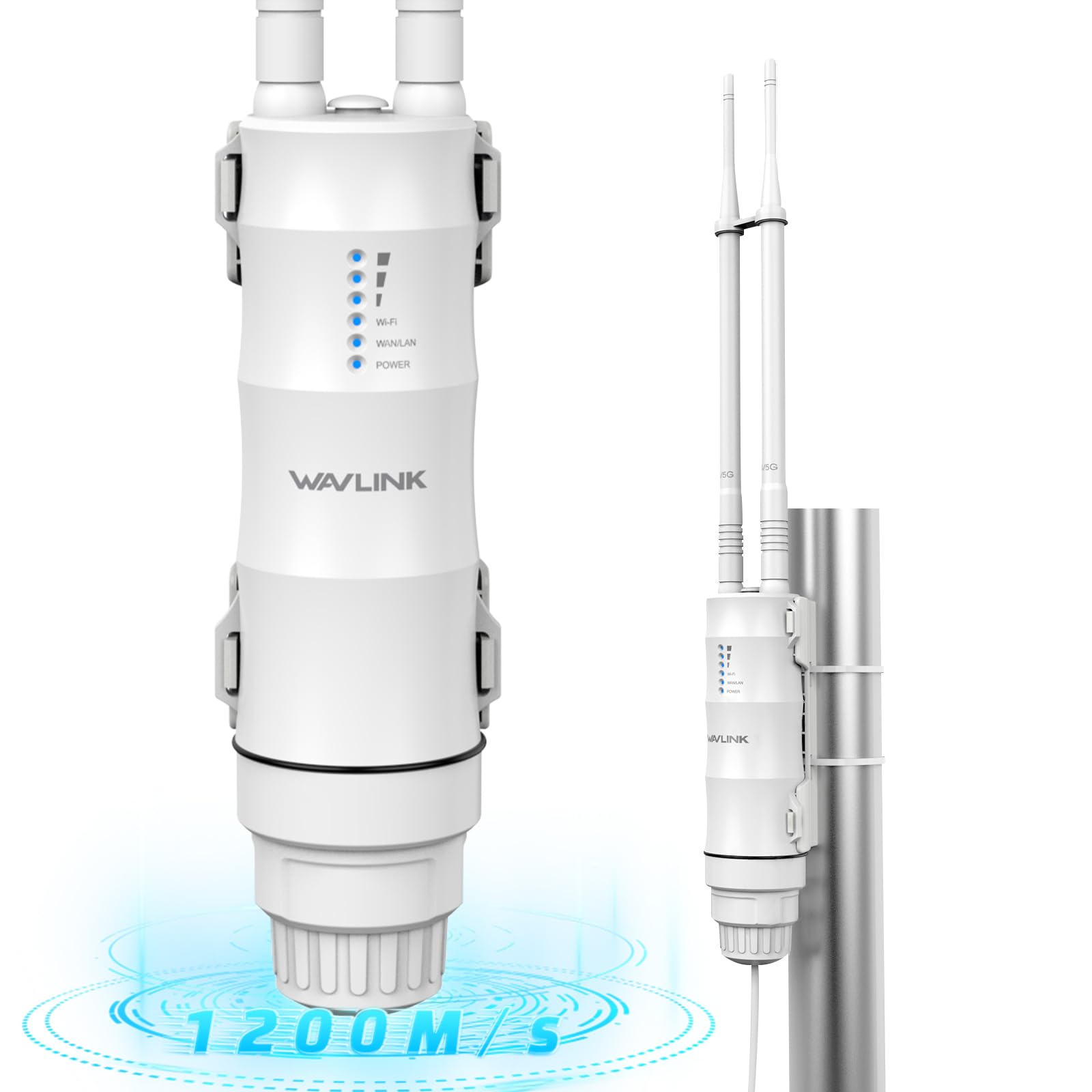Wavlink AC1200 Ripetitore WiFi Esterno Lunga Distanza