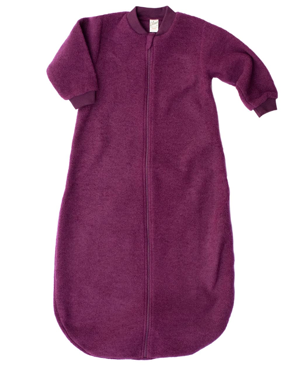 Lilano Sacco a Pelo in Lana Merino con Braccio, Bacca