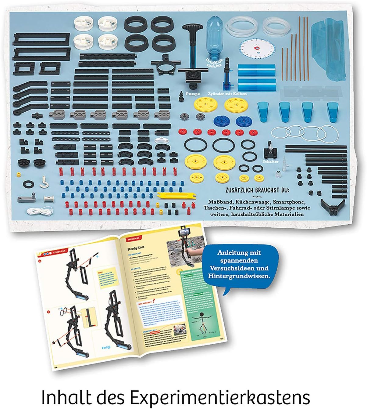 Kosmos - Il Grande Laboratorio Tecnico Kit Esperimenti - immagine 3