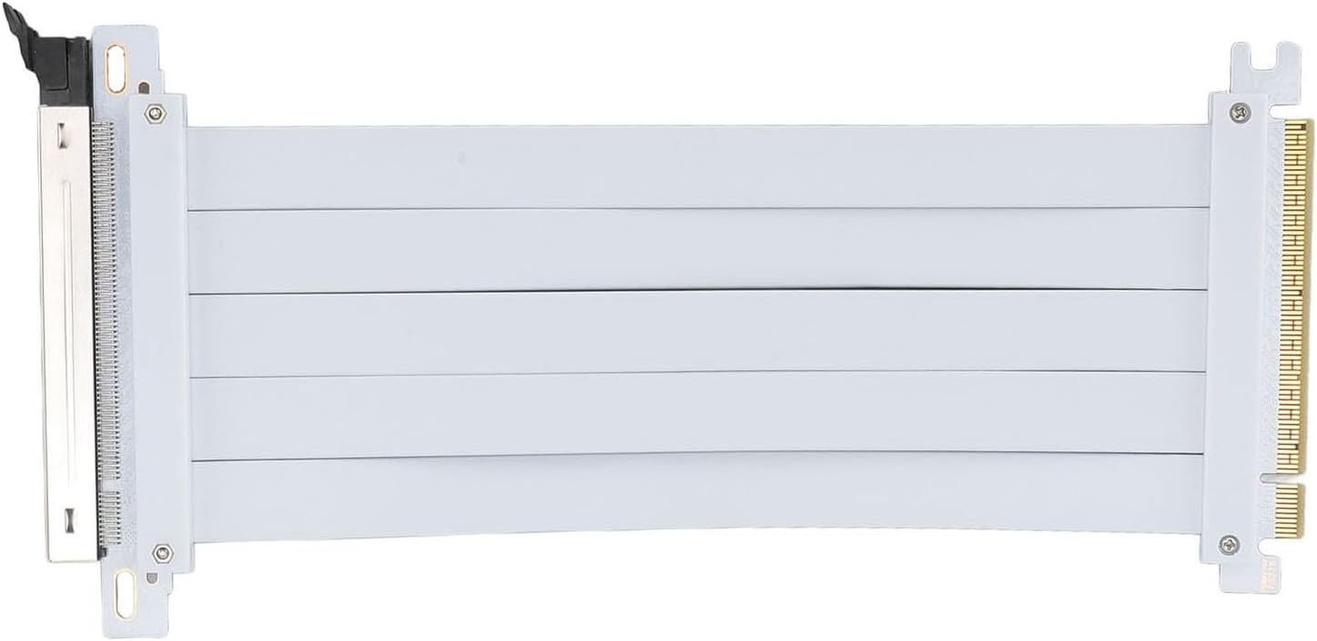 Lazmin112 Cavo Riser PCIE 5.0 X16 Bianco - immagine 8