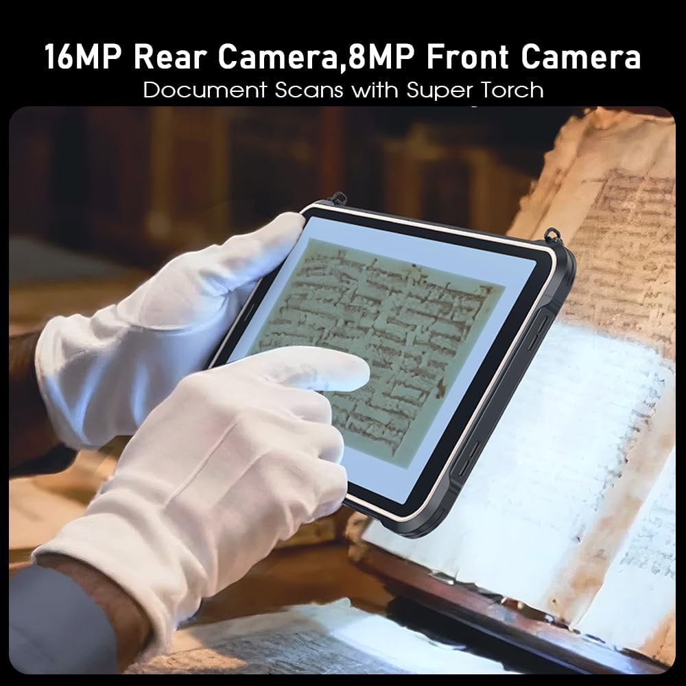 Ulefone Rugking Pad Pro 4G - Tablet Robusto 8.0" Nero - immagine 6