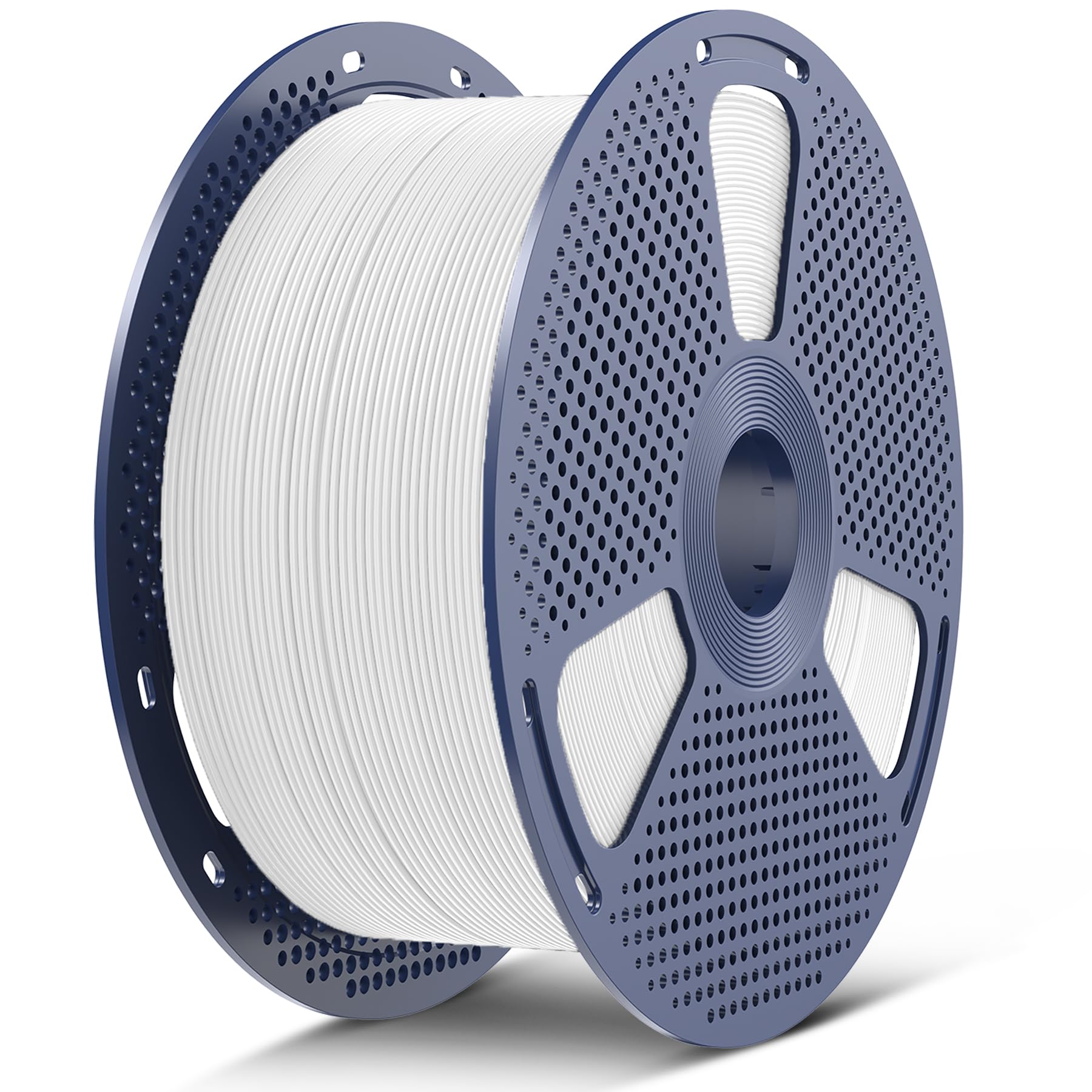 Sunlu Filamento PLA Plus 5KG per Stampante 3D, Bianco