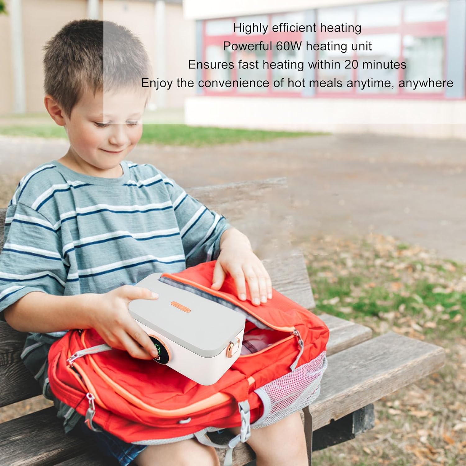 Riscaldatore Elettrico per Alimenti 1L Ricaricabile - immagine 5