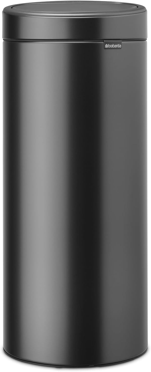 Brabantia Touch Bin 30L, Confident Grey - immagine 1