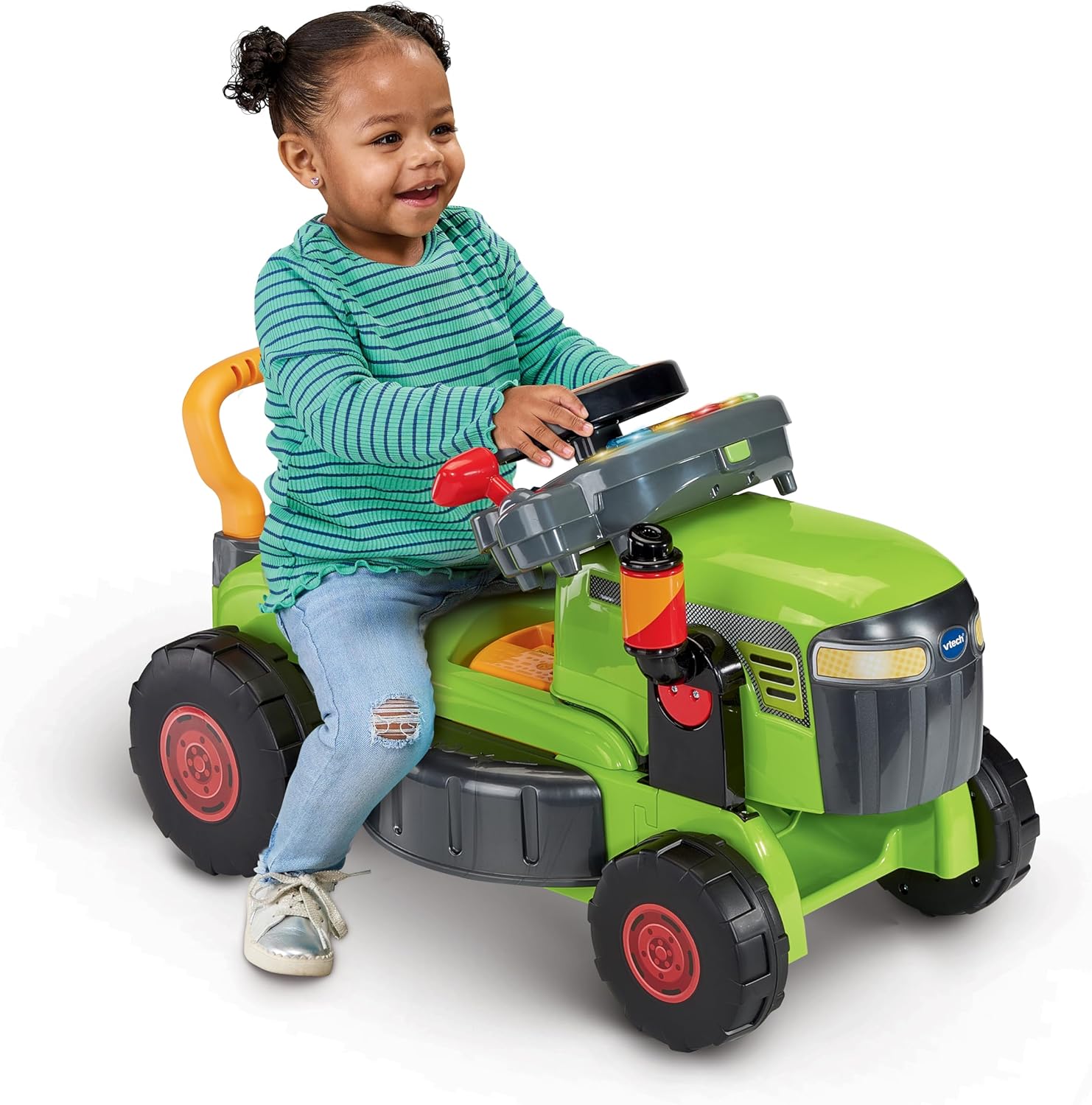 Vtech Baby Convertible 3 in 1 - Trattore e Tosaerba Verde - immagine 4