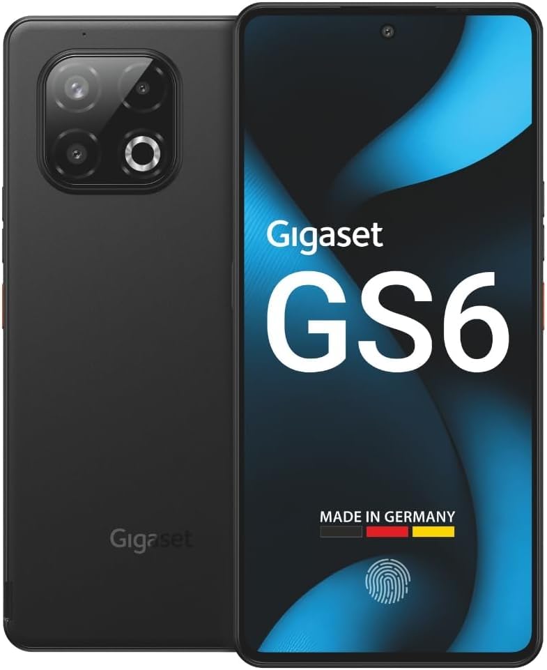 Gigaset GS6 5G Smartphone 8GB/128GB, Nero