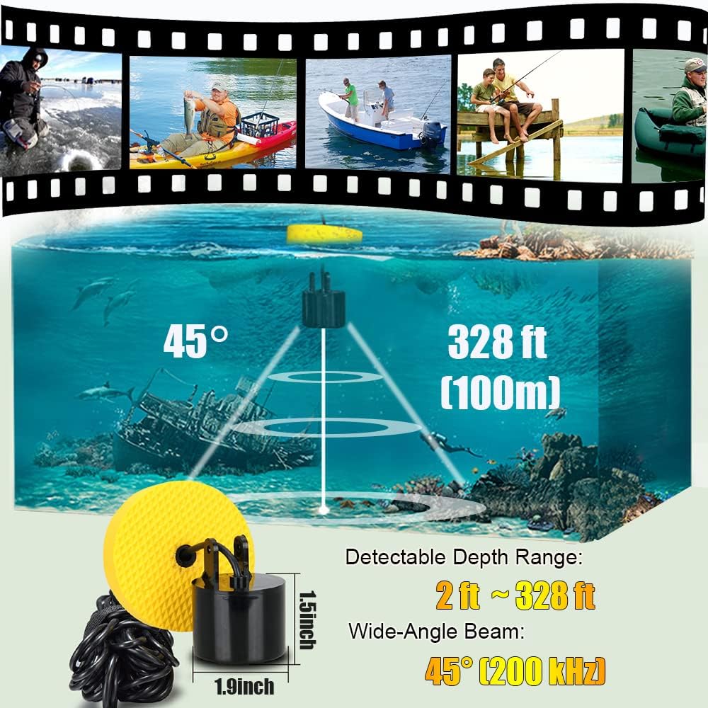 Lucky Fish Finder Portatile Rilevatore di Pesce - immagine 4