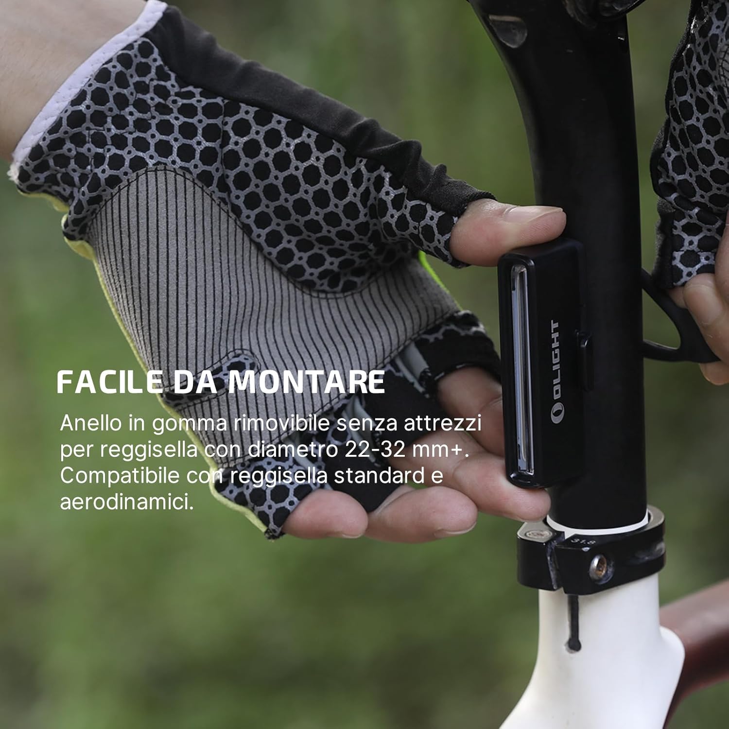 Olight SEEMEE 30C Luce Posteriore Bici LED 30 Lumen - immagine 3