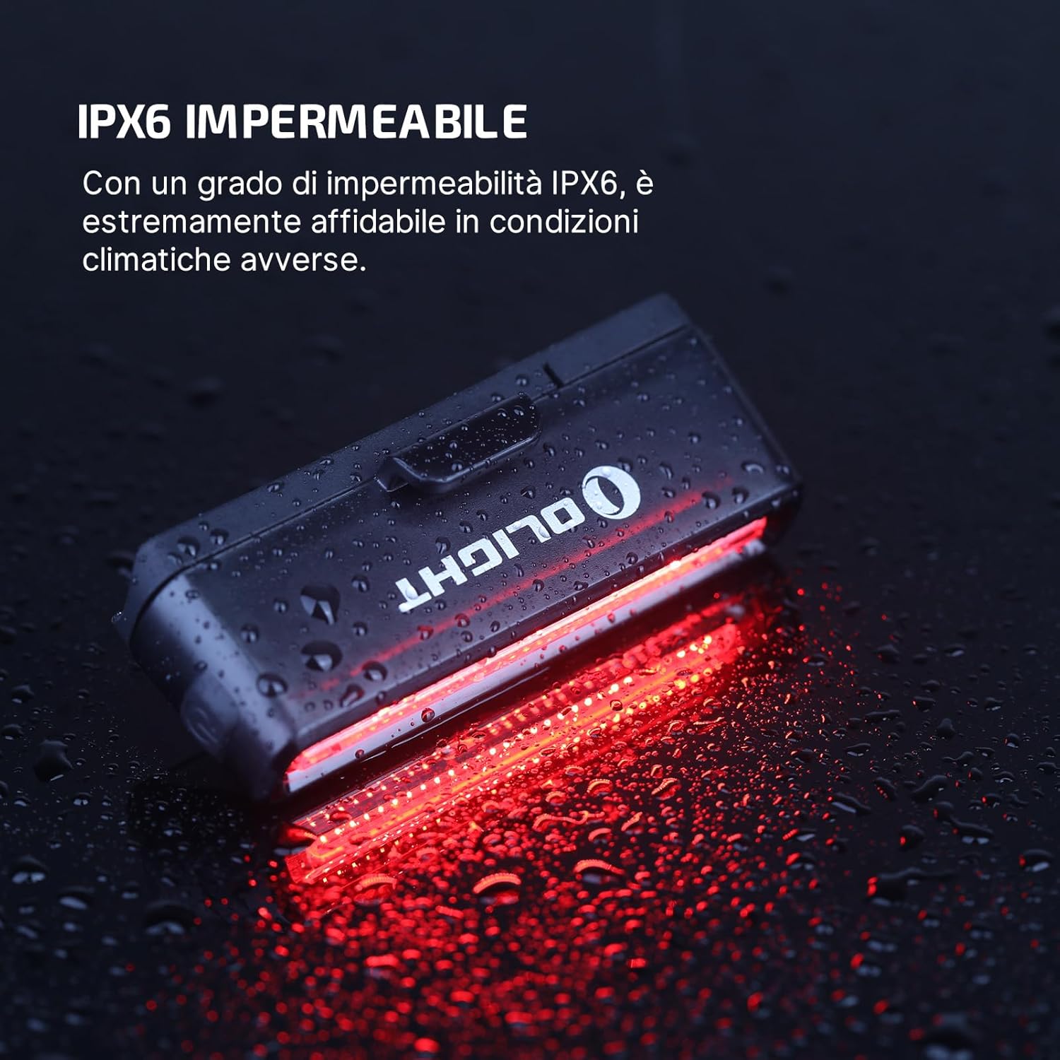 Olight SEEMEE 30C Luce Posteriore Bici LED 30 Lumen - immagine 7