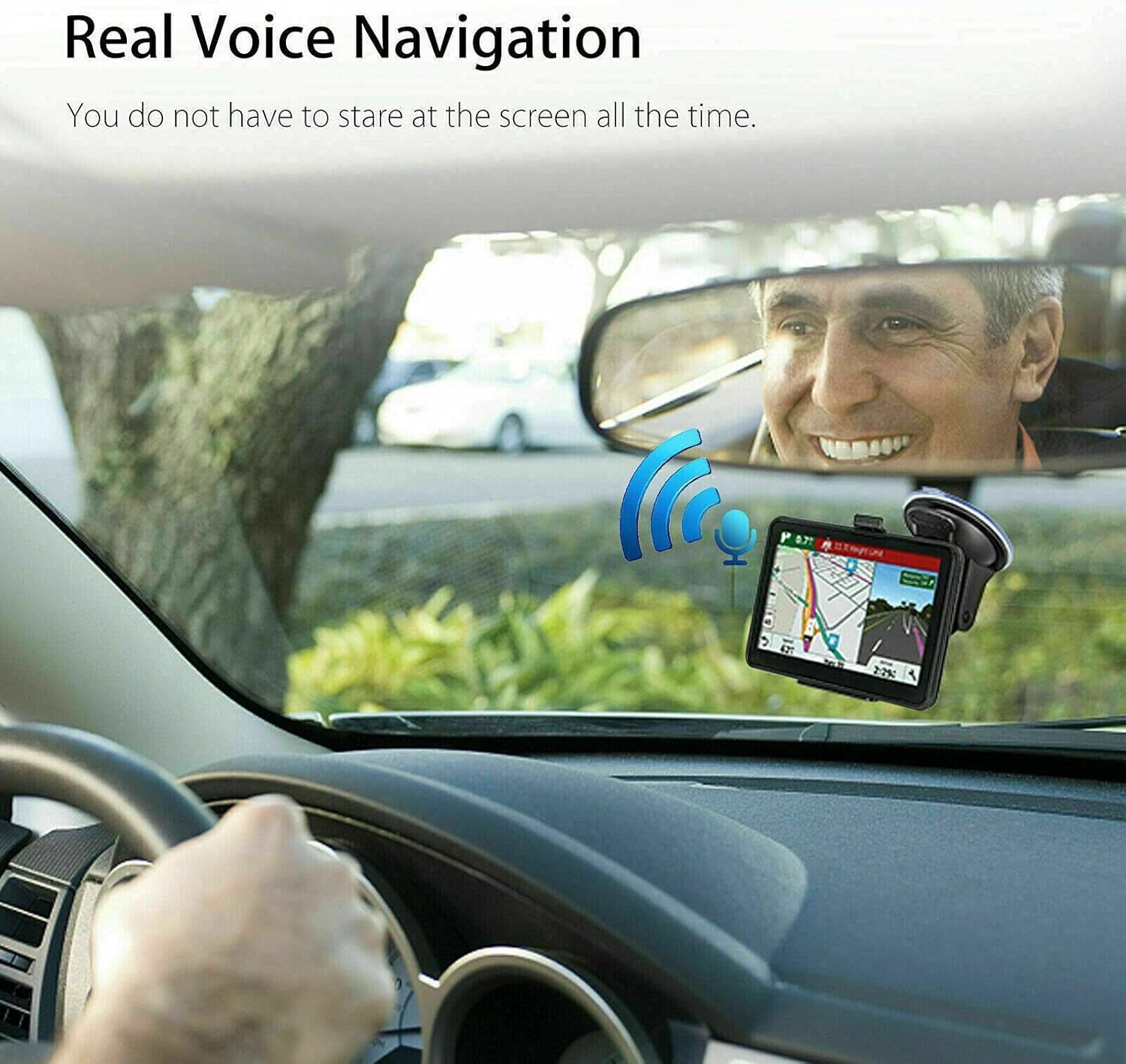 Riloer Navigatore GPS Auto 7 Pollici Touch Screen - immagine 7