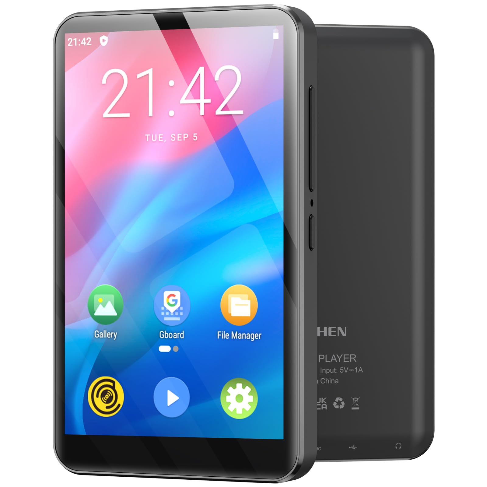 Mechen Lettore MP3 Bluetooth WiFi 4 Pollici