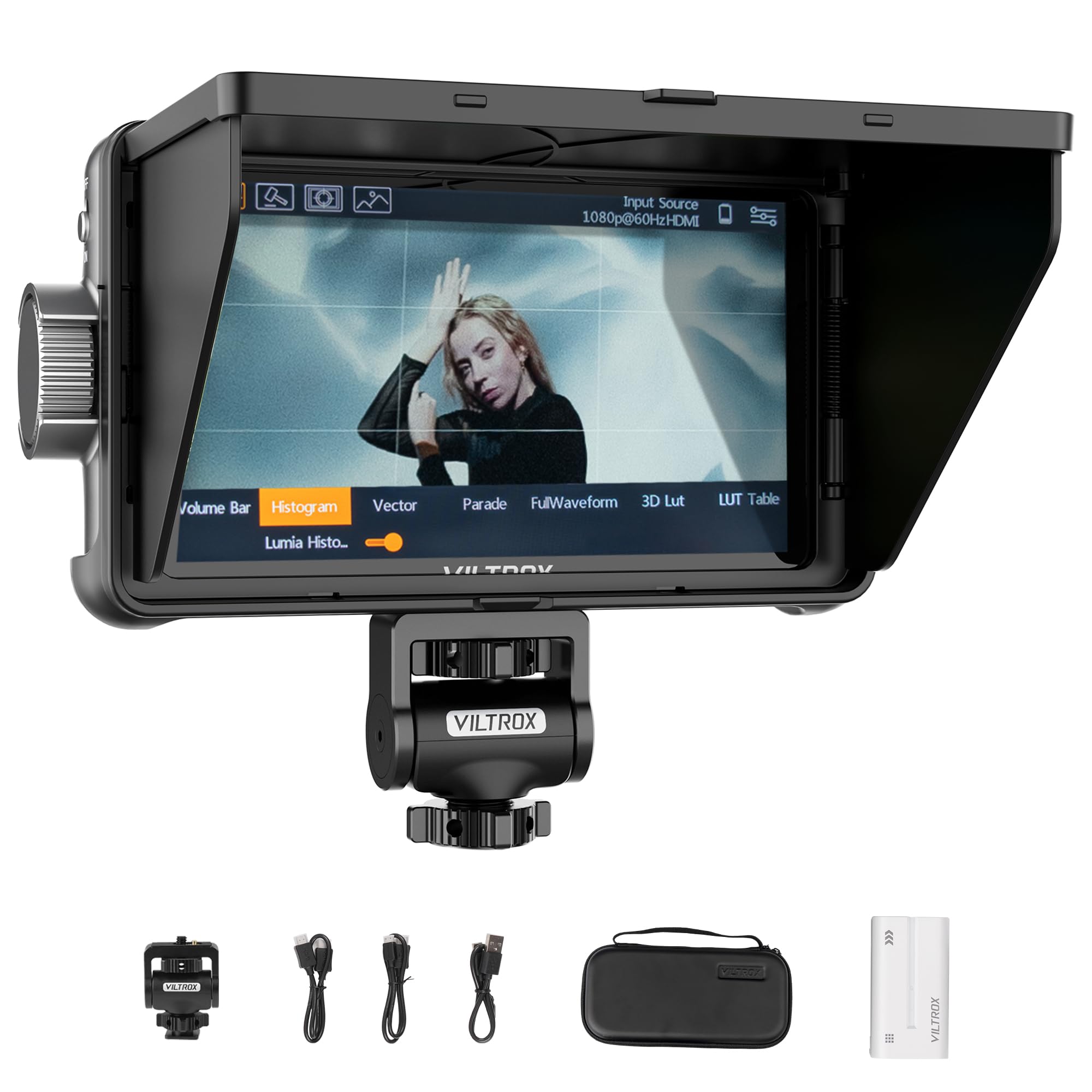 Viltrox DC-550 - Monitor di Campo Video 5.5" 4K HDMI