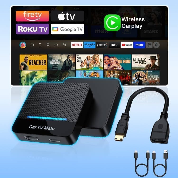 Car TV Mate Pro con Adattatore Wireless Car Play