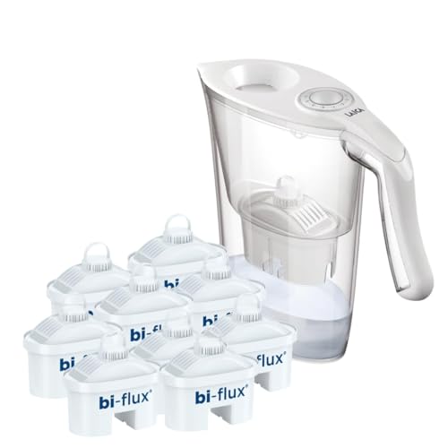 Laica Caraffa Filtrante Carmen Bianca 2,3L con 9 Filtri