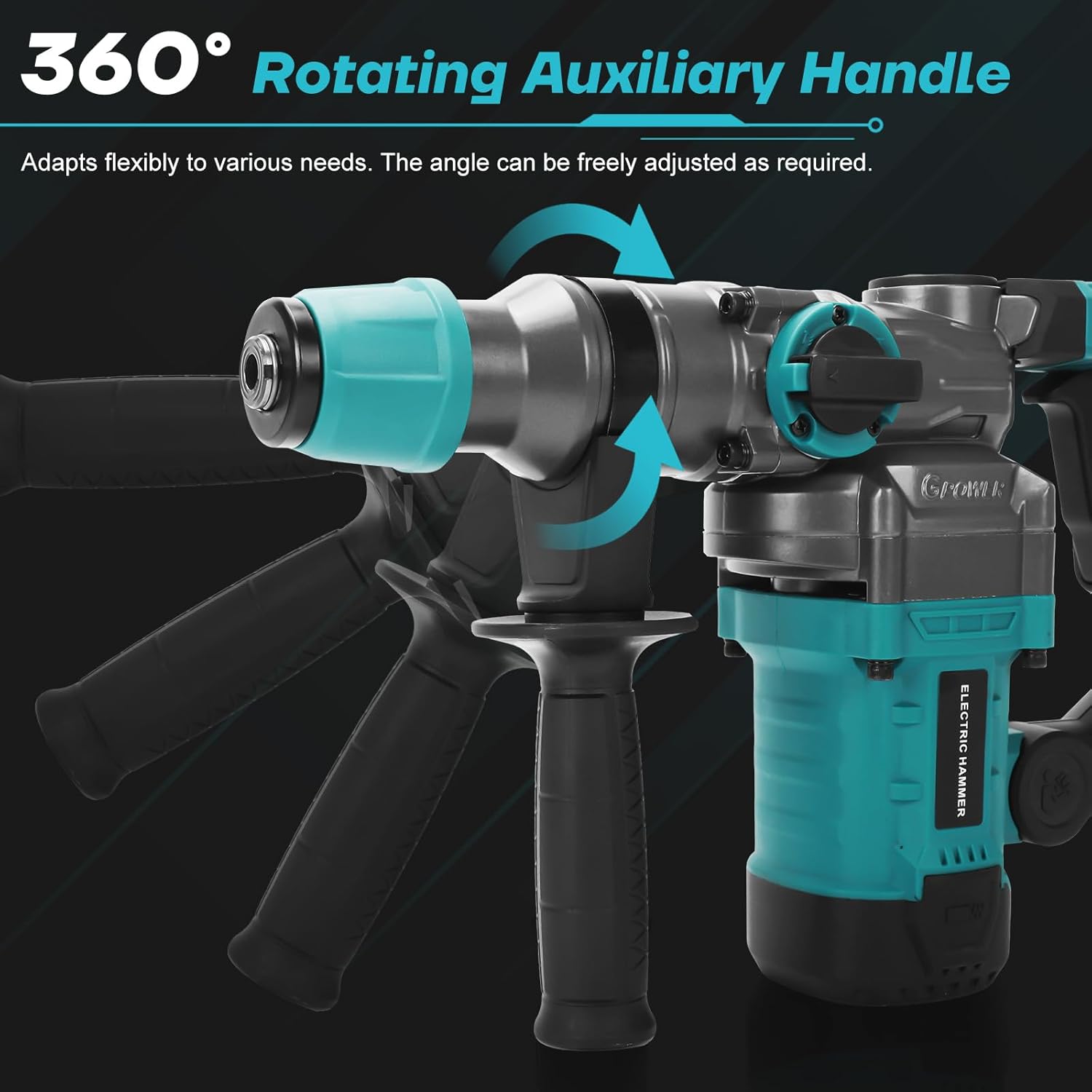 Martello Perforatore 1200W con SDS-Plus - immagine 6