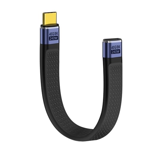 Prolunga USB C Thunderbolt 4 40Gbps 240W 12cm