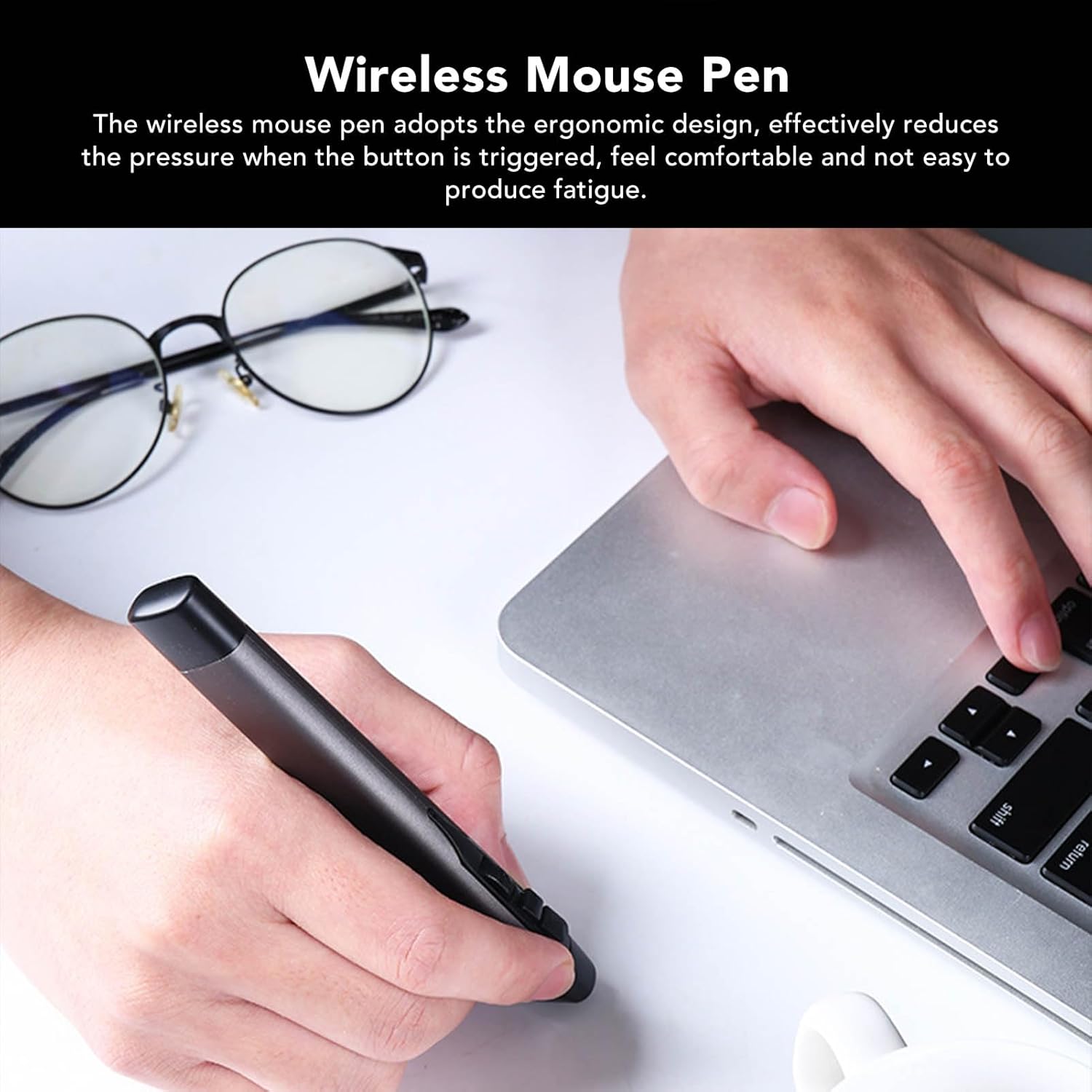 PR-18 Pen Mouse Wireless Dual Mode Bluetooth 2.4G - immagine 3