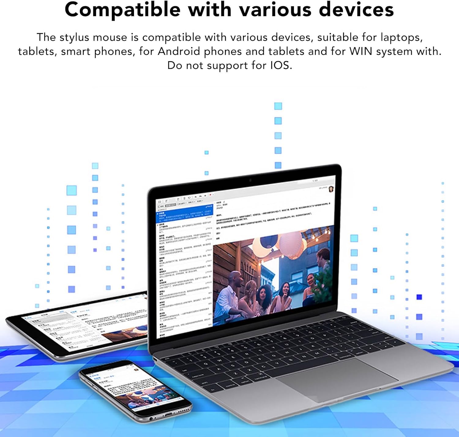 PR-18 Pen Mouse Wireless Dual Mode Bluetooth 2.4G - immagine 5