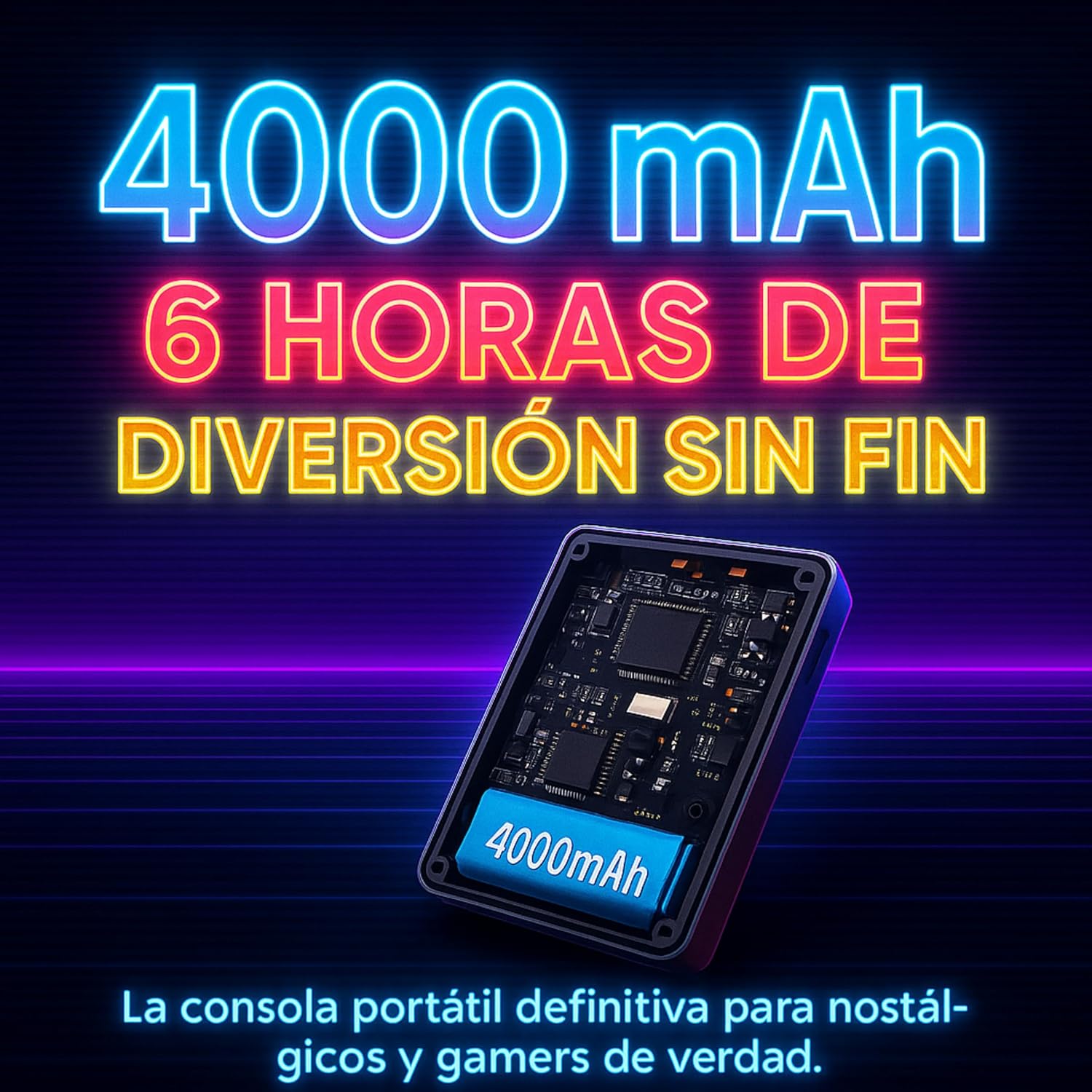 Utilify Console Retrò Portatile con 18.000 Giochi - immagine 4