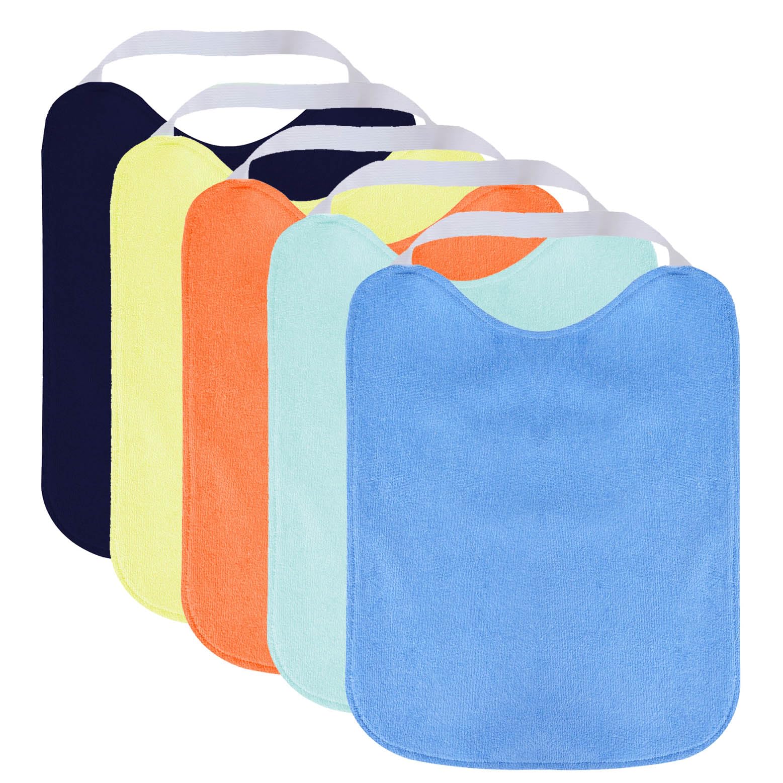 SLOSH Bavaglini Impermeabili con Elastico per Asilo