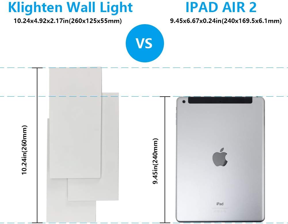 Klighten Applique da Parete Interni Moderno 24W - immagine 7