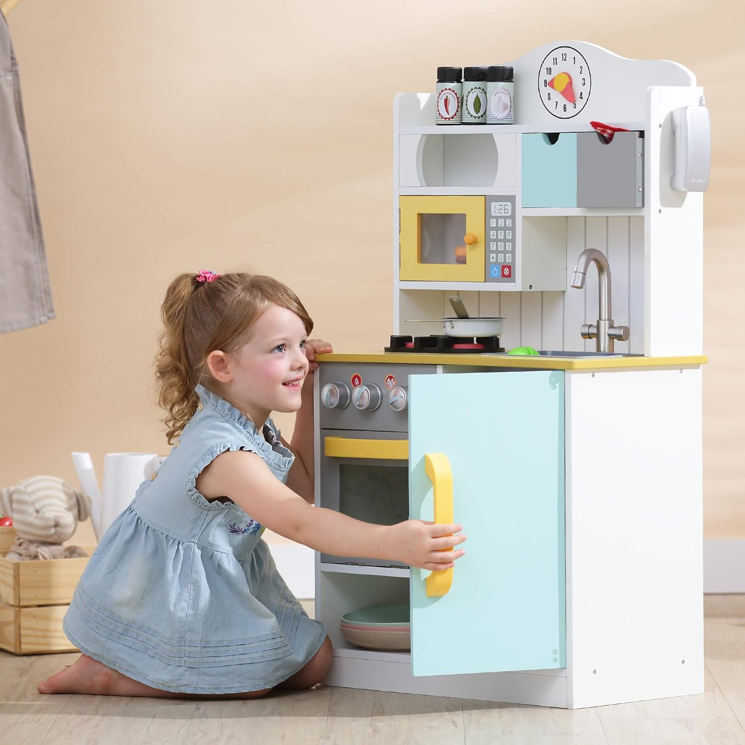 Teamson Kids Florence Cucina in Legno con 5 Accessori - immagine 11