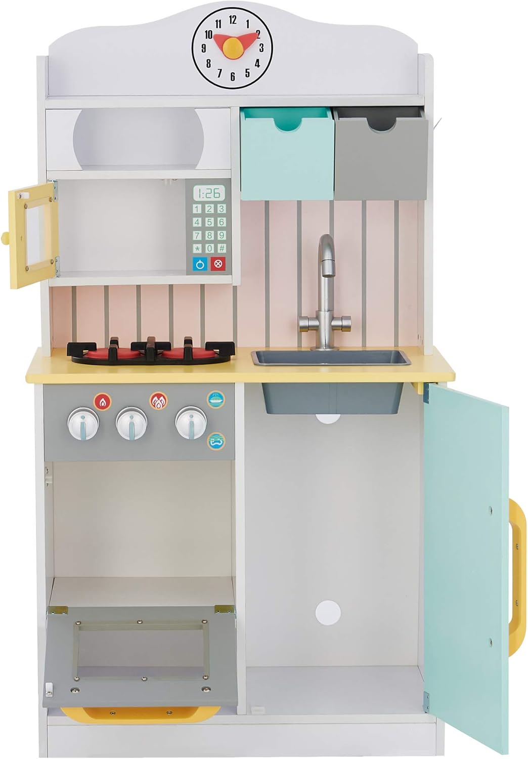 Teamson Kids Florence Cucina in Legno con 5 Accessori - immagine 4