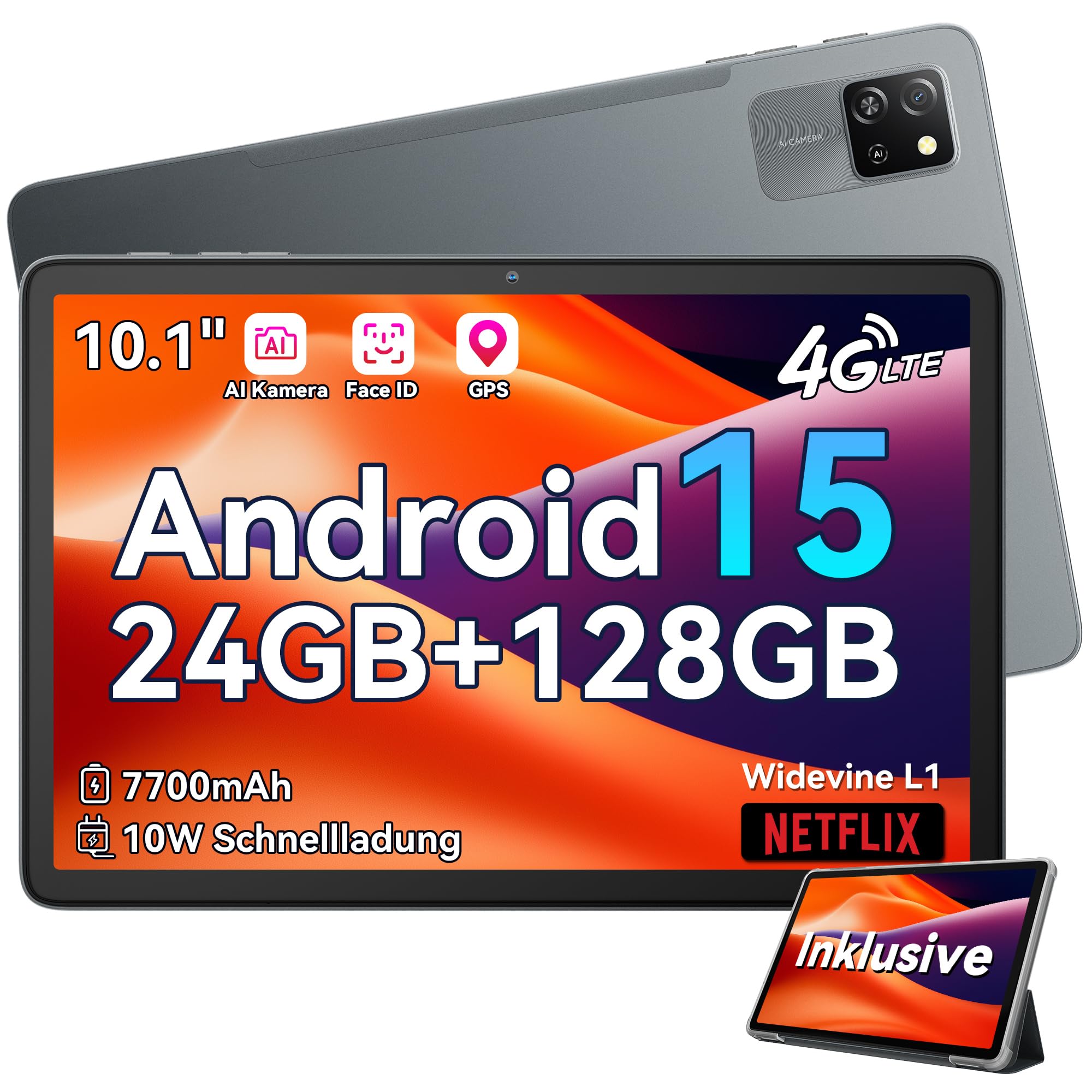 Blackview Tab60 Pro Android 15 Tablet 10 pollici