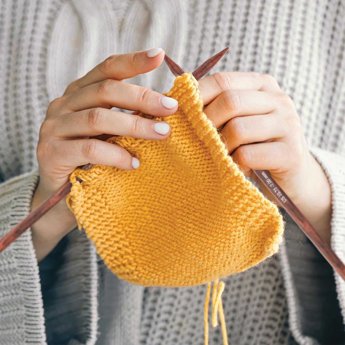 Knitpro Ginger Single Pointed Needle Set - 12 Paia - immagine 5