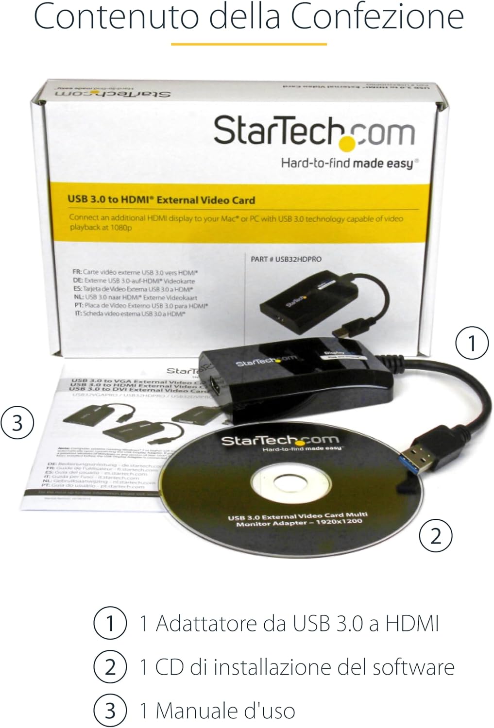 Startech.com Adattatore USB 3.0 a HDMI 1080p - immagine 7