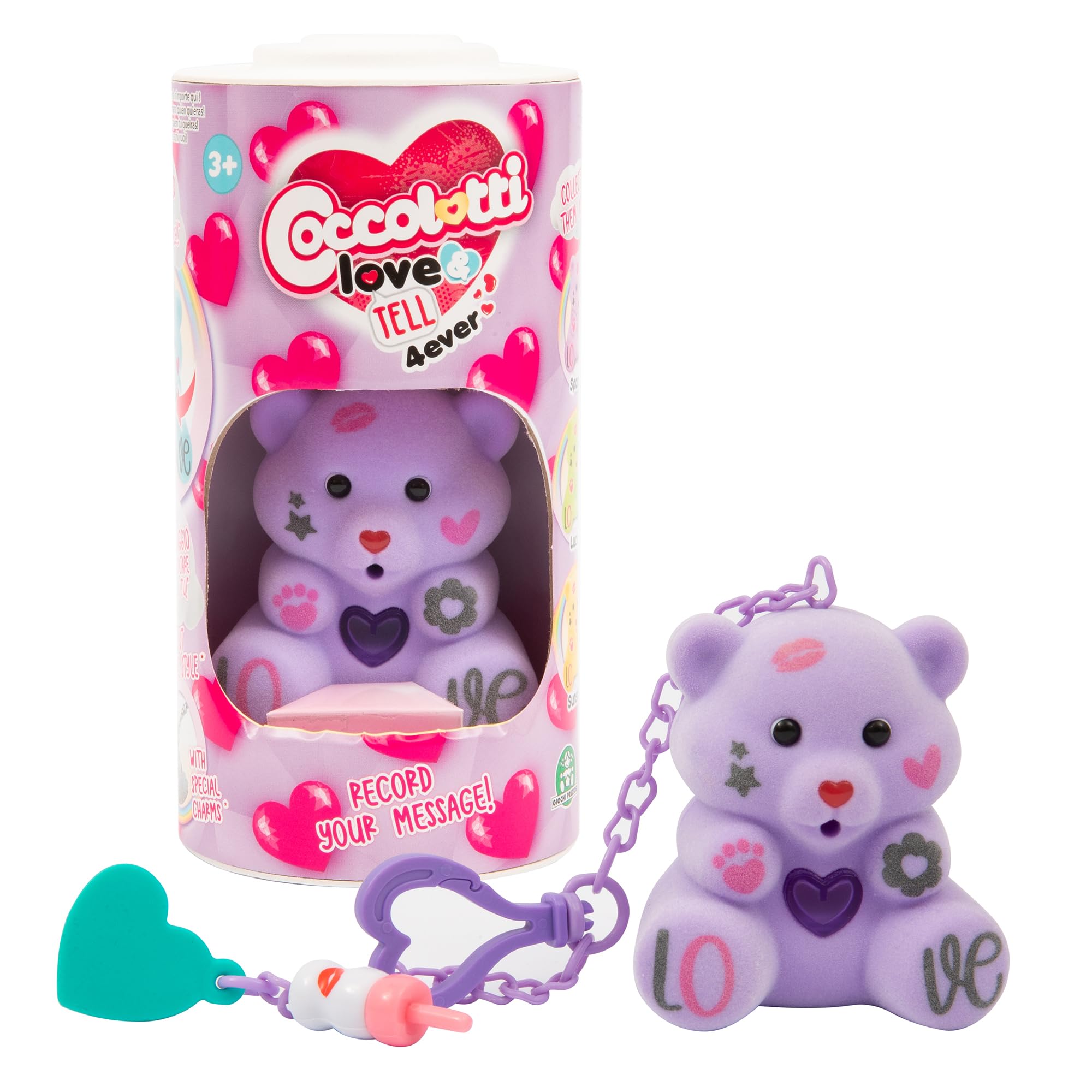 Giochi Preziosi Coccolotti Love&Tell 4ever - Orsetto Corallo