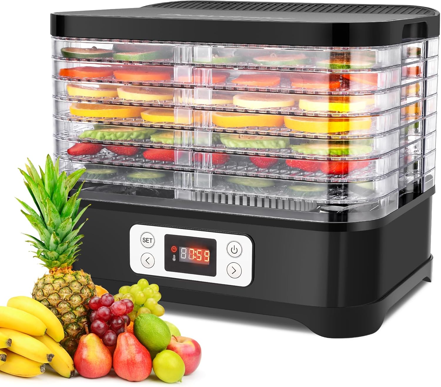 Meykey Essiccatore Elettrico 400W per Alimenti