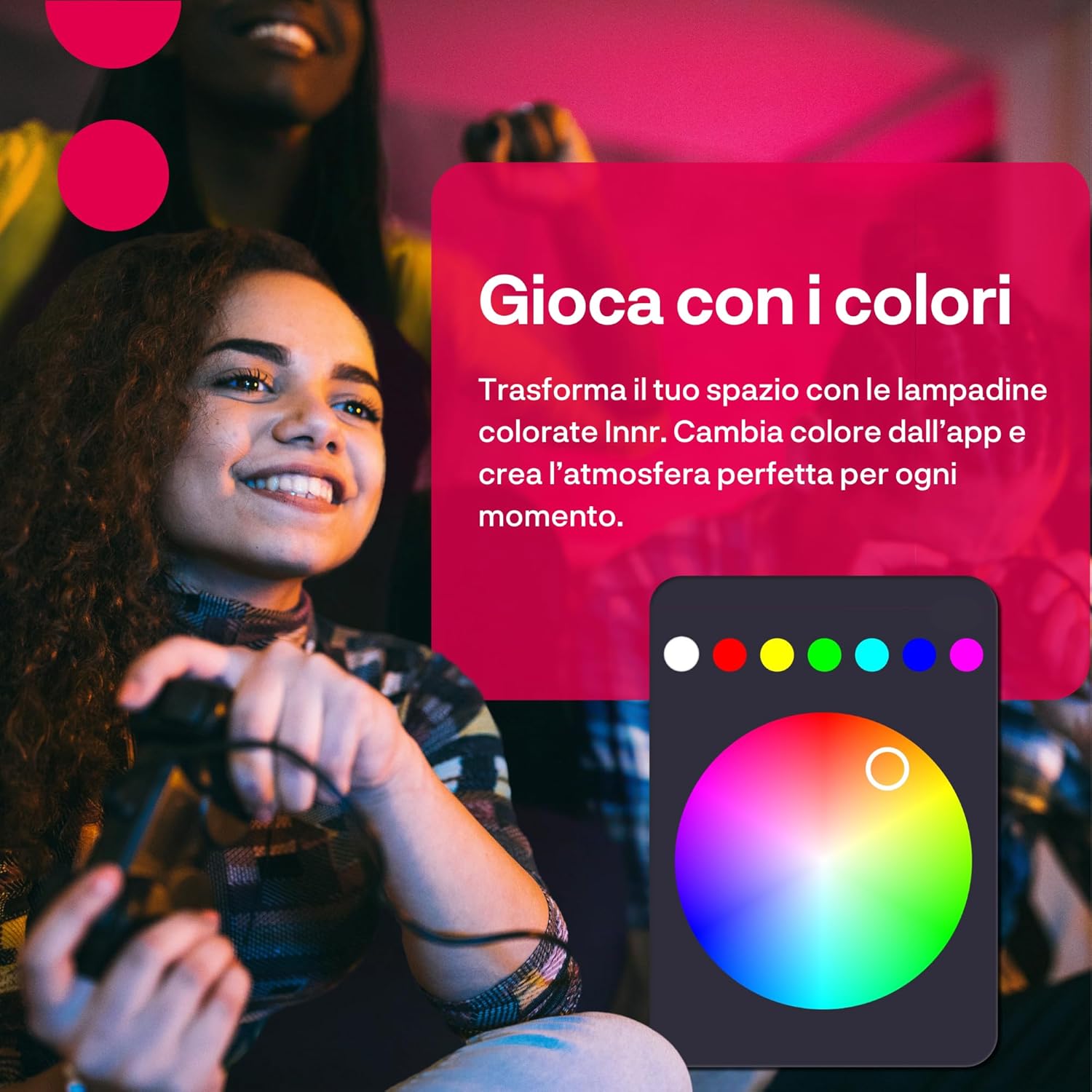 Innr Lampadina Smart E27 Zigbee, Set da 2 - immagine 4