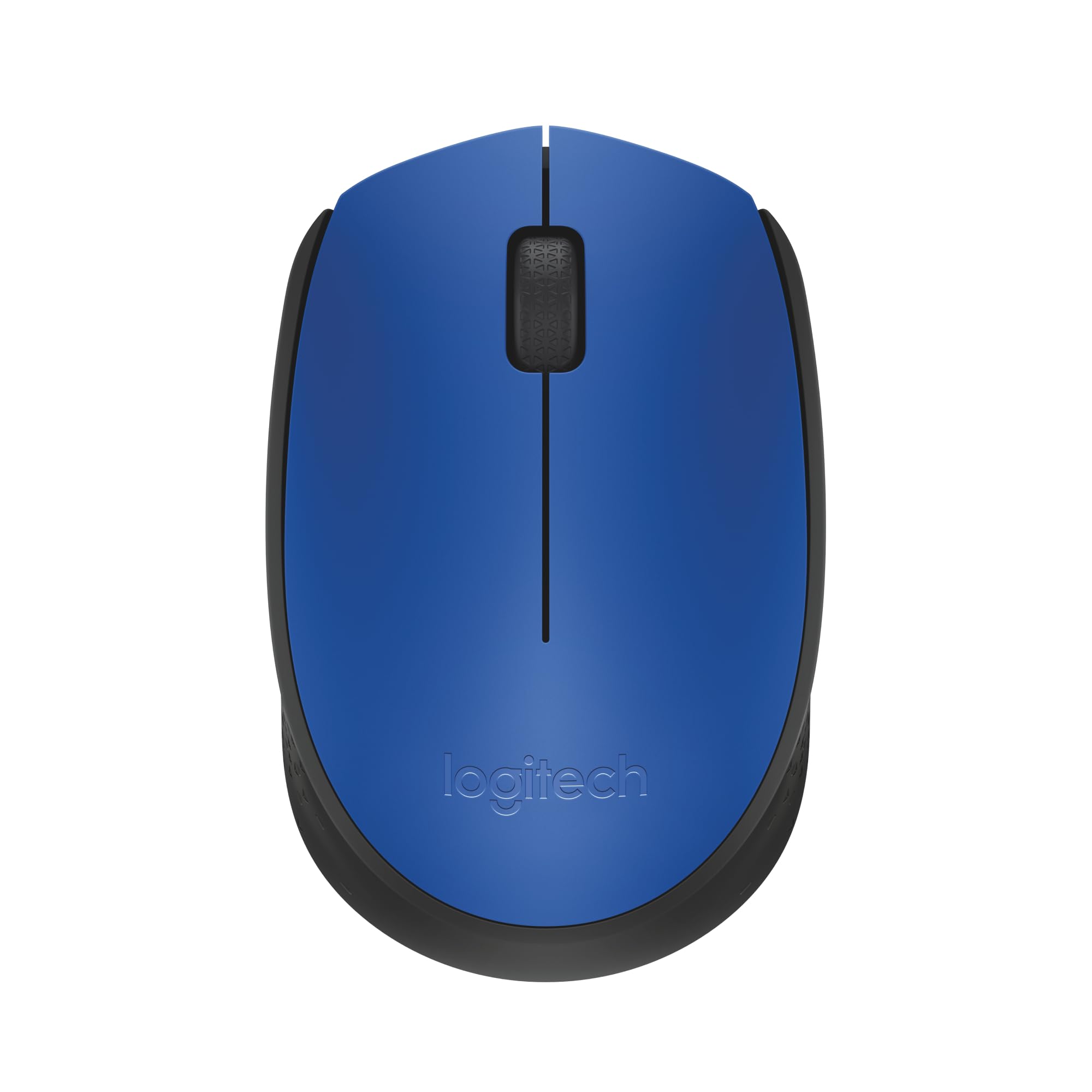Logitech M171 Mouse Wireless Ambidestro, Blu