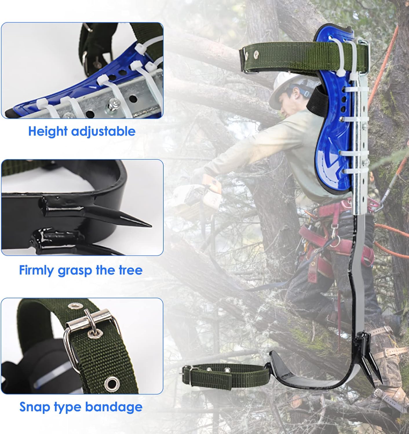 Ramponi da Arrampicata per Alberi Regolabili - immagine 2