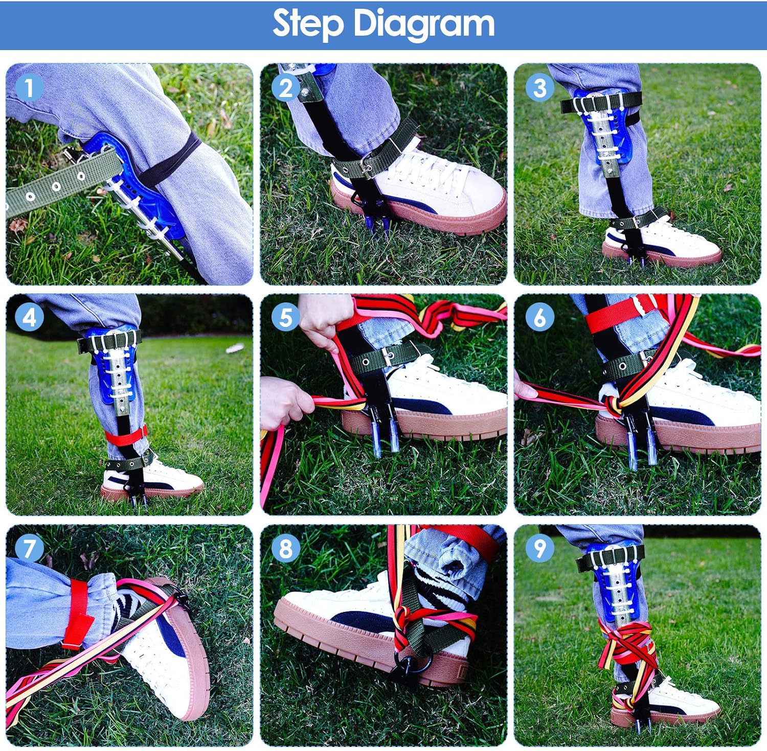 Ramponi da Arrampicata per Alberi Regolabili - immagine 5