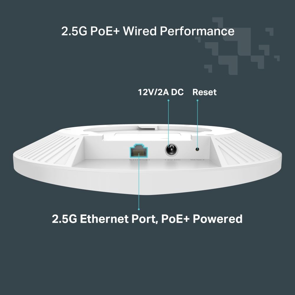 Tp-link Access Point WiFi 6 AX5400Mbps DualBand da Soffitto - immagine 4