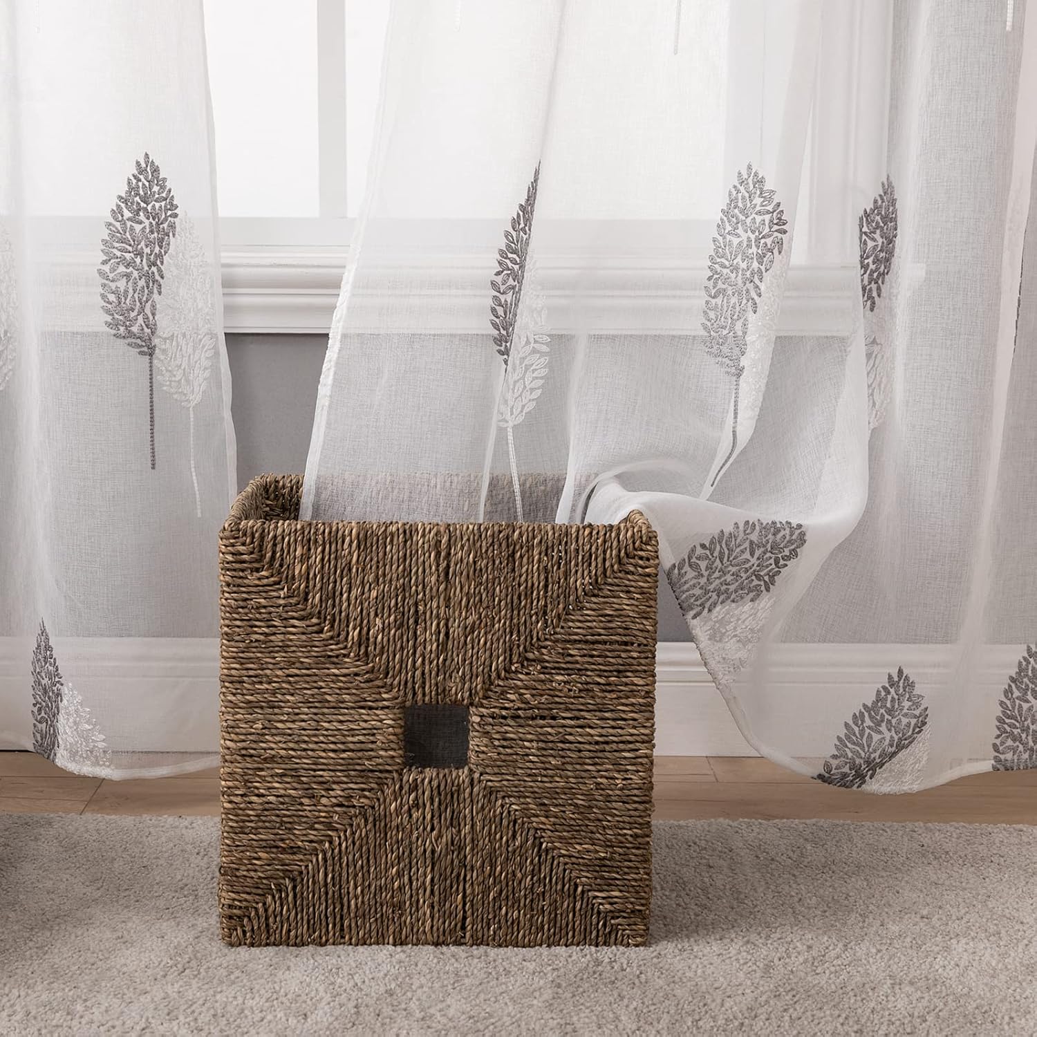 Miulee Tende Moderne 2 Pezzi 140x260 CM, Occhielli - immagine 7