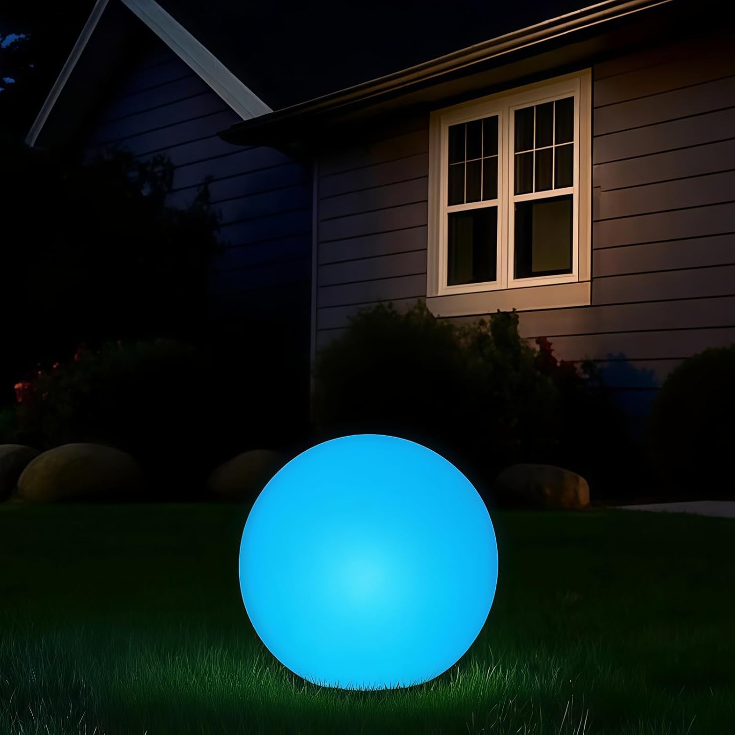 Mr.go Lampada a Sfera LED Solare da Esterno - immagine 7